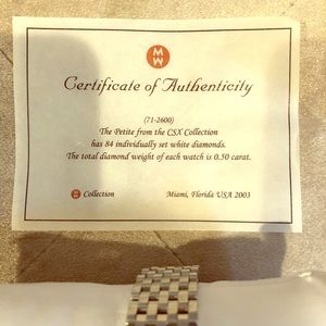 Michele Extreme Fleur Watch.